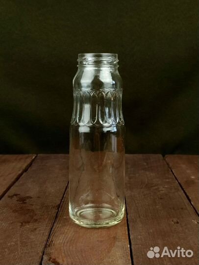 Стеклянная бутылочка для сока, 0.25 л, то-43