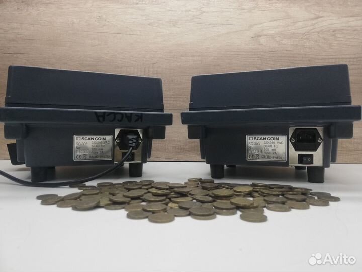 Счетчик монет Scan coin 303, Швеция