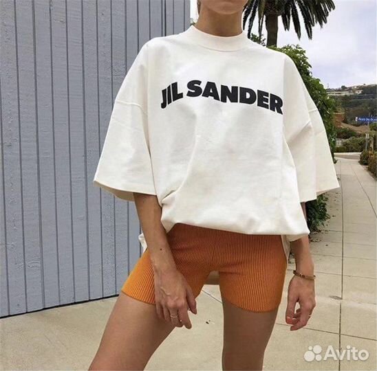 Jil sander футболка