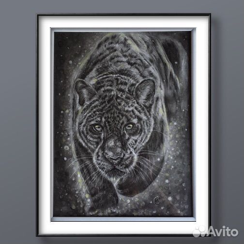 Картина графика «Свет ягуара»