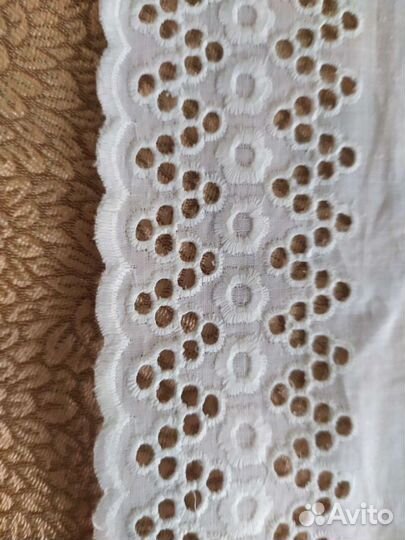 Кружево шитье на батисте СССР