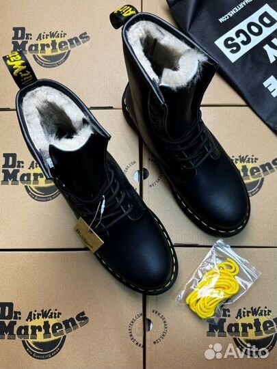 Ботинки зимние Dr martens 1460