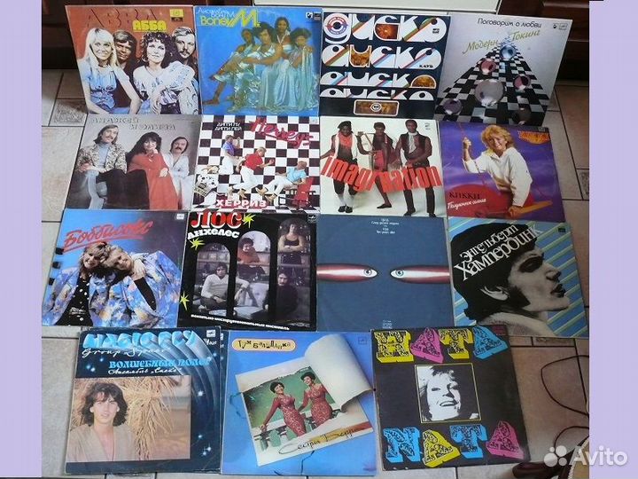 Виниловые пластинки зарубежных исполнителей