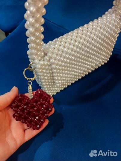 Сумка из бусин на заказ