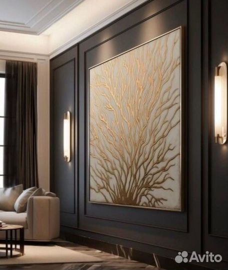 Картина дерево на холсте. Картина на заказ