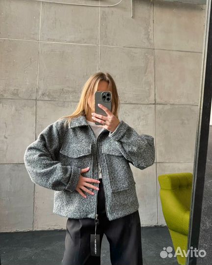 Бомбер женский