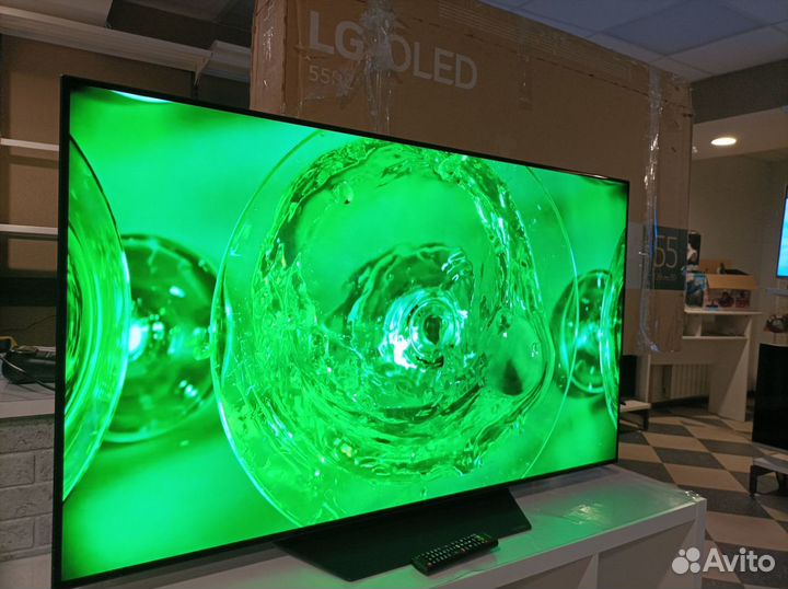 Огромный oled 4K SMART TV LG 55