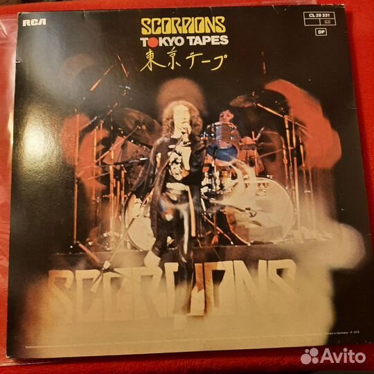 Бронь -Scorpions - Tokyo Tapes (1978, Germany) LP