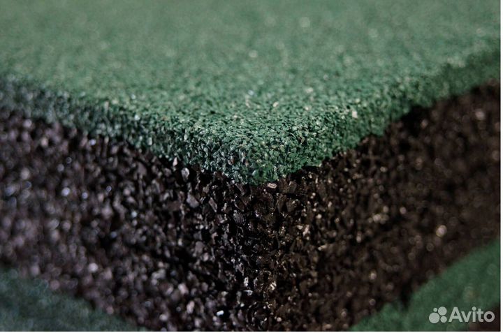 Резиновая Плитка 500х500х40