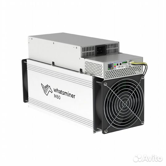 Asic майнер Whatsminer M60 26W 176 TH/S