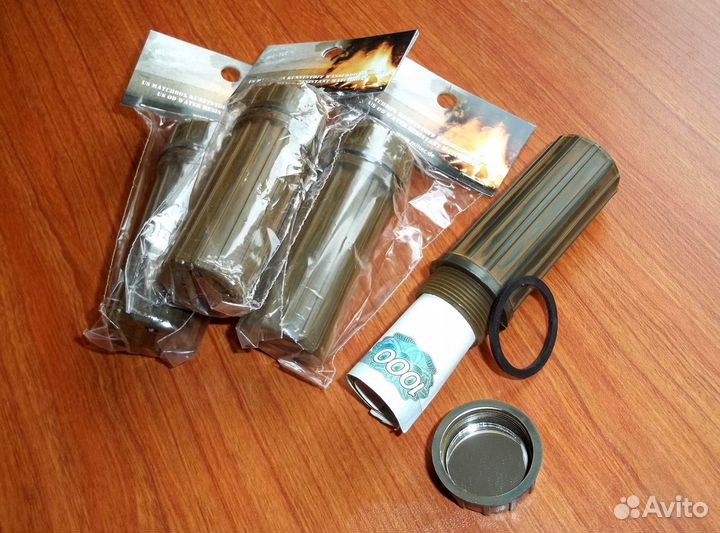 Контейнер водонепроницаемый для спичек, Mil-Tec