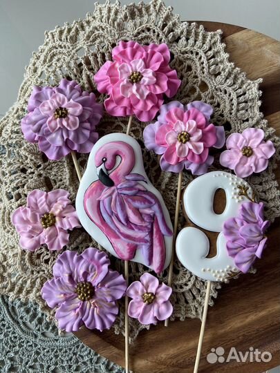 Пряники топеры на торт