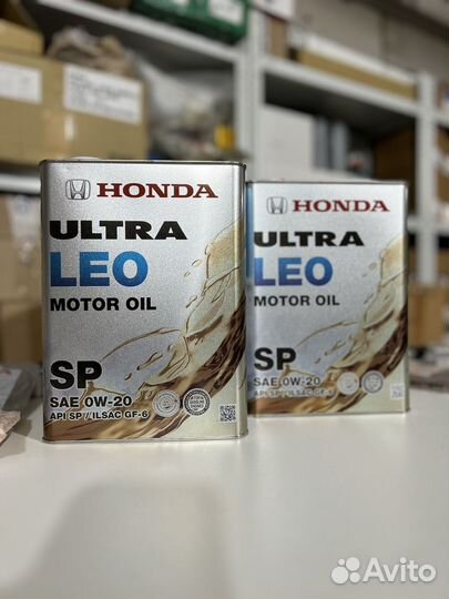 Масло моторное 0W-20 Honda Ultra LEO SP Japan