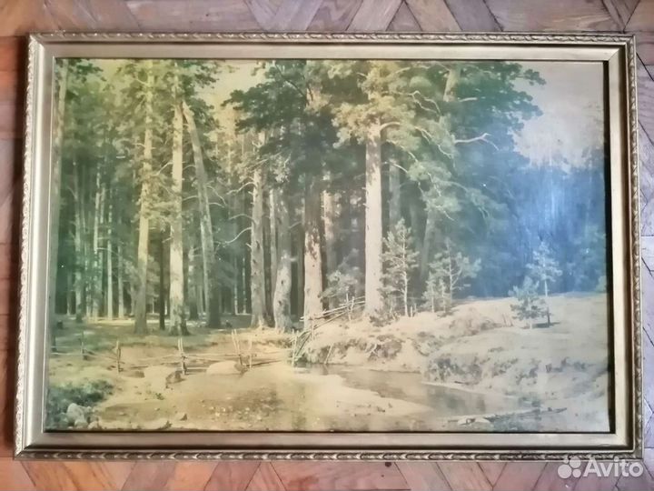 И. И. Шишкин. Корабельная роща 1898. Картина 1961