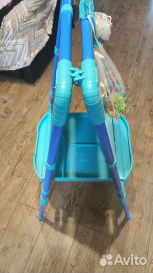 Мольберт детский с магнитной стороной