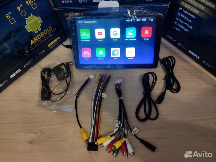 Магнитолы на 9 дюймов, андроид