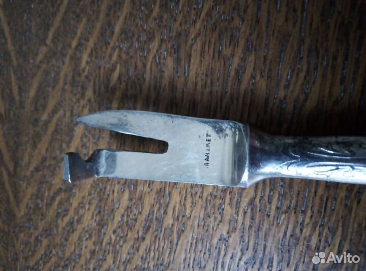 Нож для хлеба и нож консервный, старинные