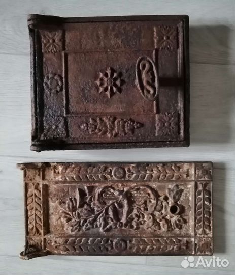 Дверца печная старинная