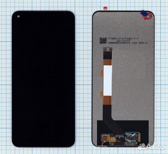 Модуль - для Xiaomi Redmi Note 9T черный