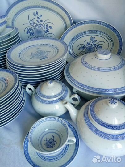 Чайно-столовый Рисовый Сервиз