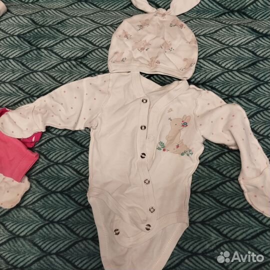 Вещи пакетом для новорожденной девочки