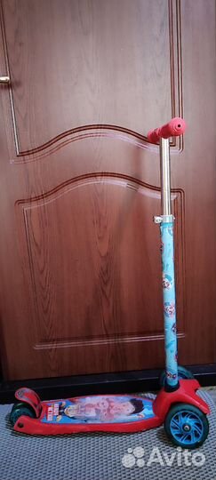 Самокат трёхколёсный детский щенячий патруль