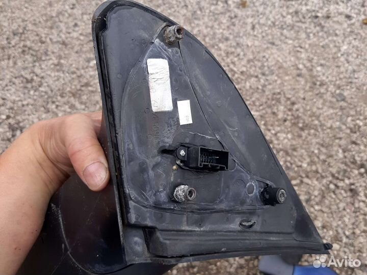 Зеркало Левое Опель Астра H широкое рестайлинг