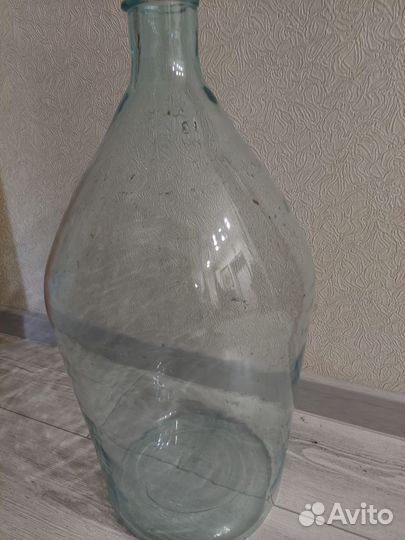 Бутыль стеклянная 15 литров