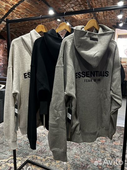 Худи Fear of God Essentials оригинал