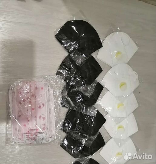 Маска детская медицинская хеллоу китти