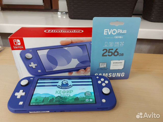 Новая прошитая Nintendo Switch Lite EmuNand