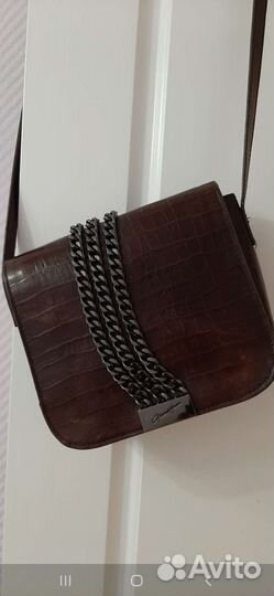 Сумка Gerad Henon на ремешке натуральная кожа