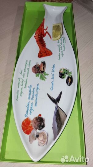 Селедочница, сервировочная тарелка