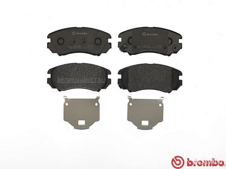 Brembo P 30 018 Колодки тормозные дисковые перед