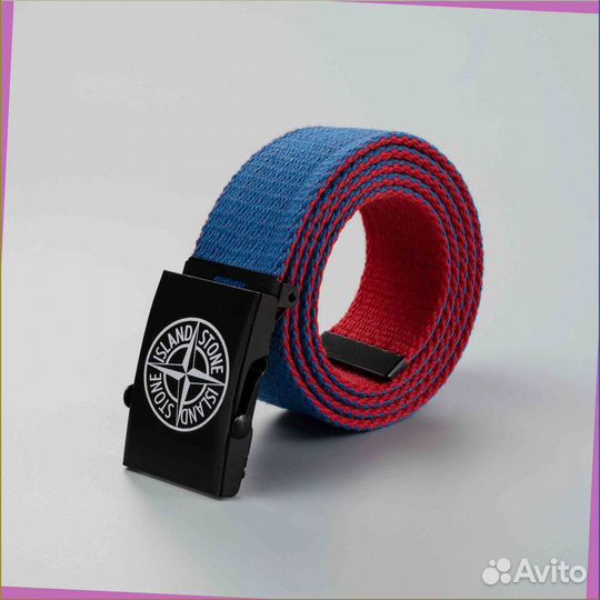 Мужской ремень Stone Island (Premium качество)