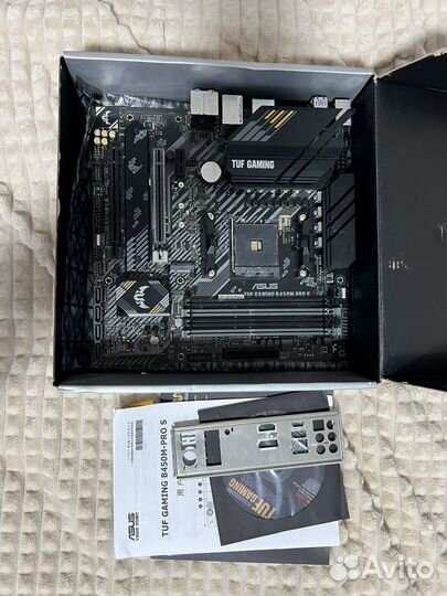 Материнская плата b450m Asus Tuf Gaming