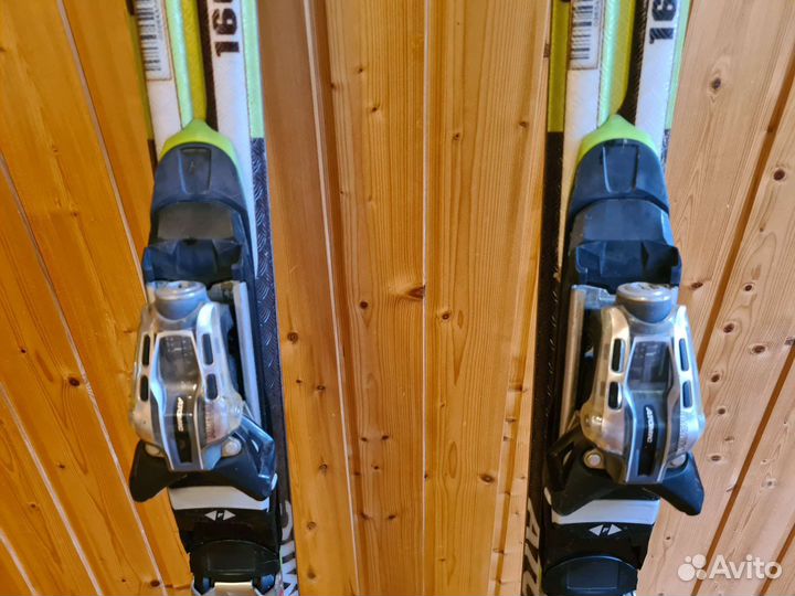 Горные лыжи atomic sx:10 160 и ботинки Salomon 25