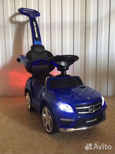 Каталка толокар с ручкой Mercedes GL63 A888AA-M