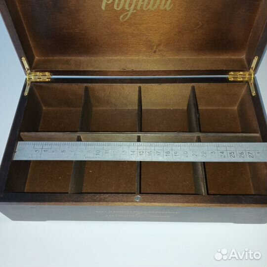 Шкатулка деревянная новая