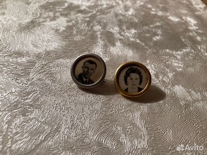 Значки - Первый отряд космонавтов. Не частые