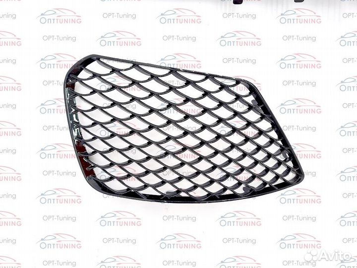 Сетки в бампер в стиле S63 на Mercedes S w222