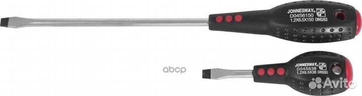 Отвертка шлицевая full star SL1,0x5,5x125 мм