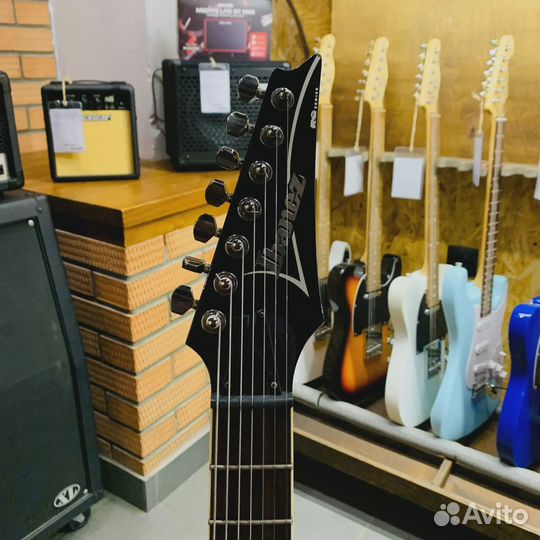 Электрогитара Ibanez RGA7 Black HH Indonesia 2010s