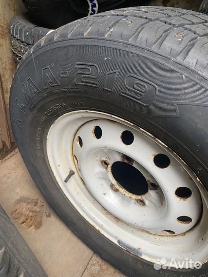 R16 КАМА Кама-219 225/75, PCD 5x98 DIA 10