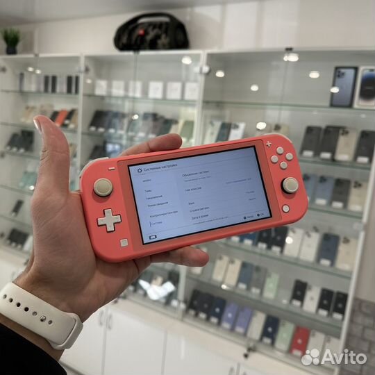 Nintendo switch lite с играми