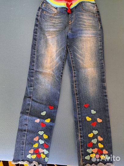 Вещи пакетом на девочку 122-128