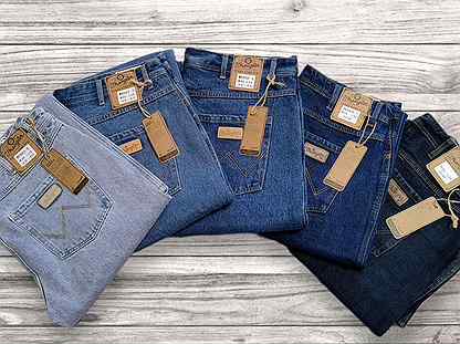 Мужские джинсы Wrangler L32. L34
