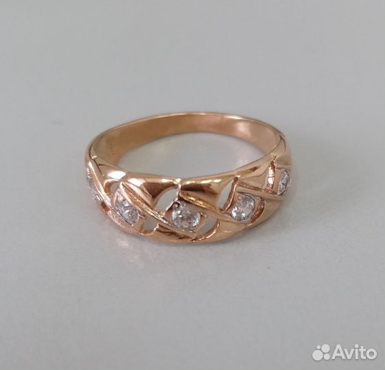 Золотое кольцо 585 р. 13