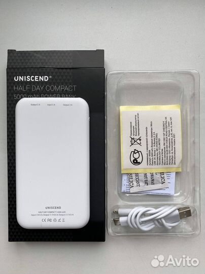 Внешний аккумулятор Uniscend 5000 mAh