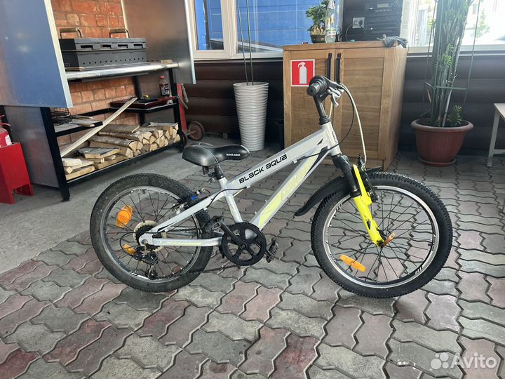 Велосипед детский black aqua